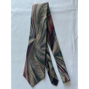 Brandini Silk Necktie Abstract Pattern Business Career‎ Elegant
